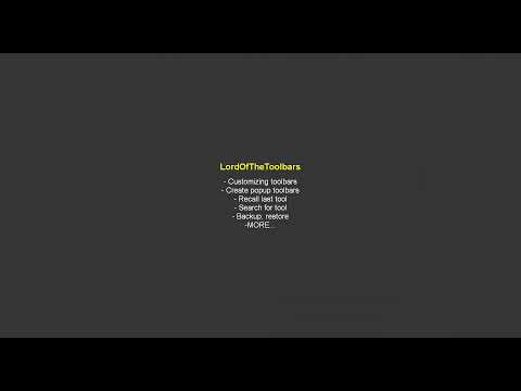 LordOfTheToolbars (LOTT) by fredo6