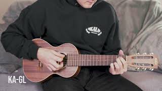 Video thumbnail for Kala Mahogany Guitarlele (KA-GL) by kalabrandmusic