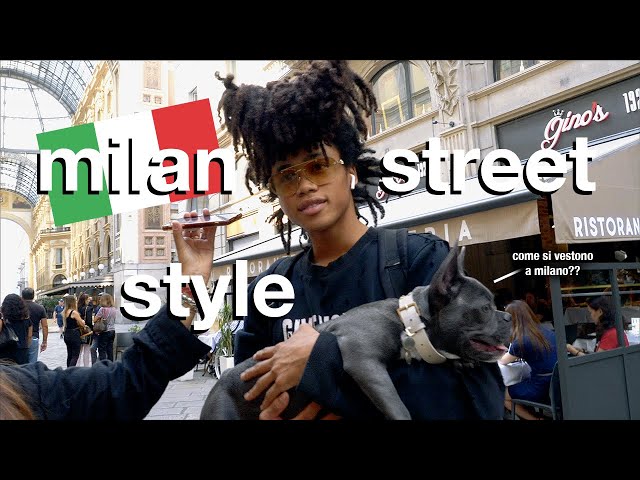 Videouttalande av milan Italienska