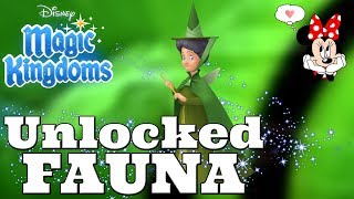 UNLOCKED FAUNA 🧚🏻‍♀️💚 Disney Magic Kingdoms Sleeping Beauty | Gameplay Walkthrough Ep.272