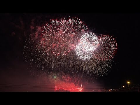 L'international des Feux Loto-Québec (Philippines) 2018 Jupiter Or  - 4K