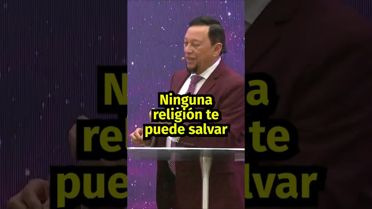 Ninguna religión puede salvar, Solo Cristo | Apóstol Carlos Luis Vargas