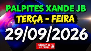 PALPITE DIA 29/09/2026 | JOGO DO BICHO TODAS AS LOTERIAS 