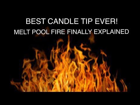 Candle Making: Best Tip Ever - Melt Pool Fires Finally Explained -How To Make Soy Candles Safely