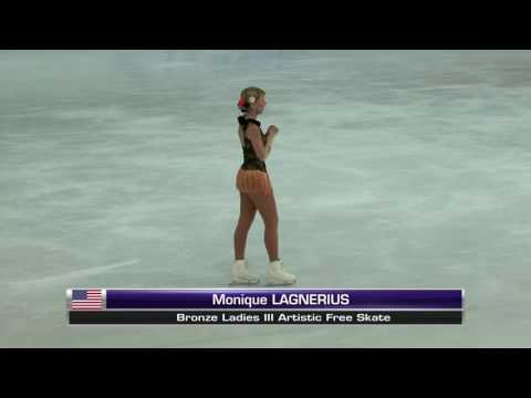 Monique Lagnerius- Bronze Ladies III Artistic Free Skating - 2016 Oberstdorf
