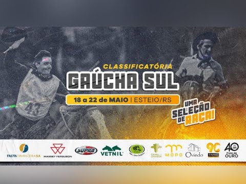 Classificatória Gaúcha Sul – Andaduras/Figura/VSP/Esbarradas – Machos