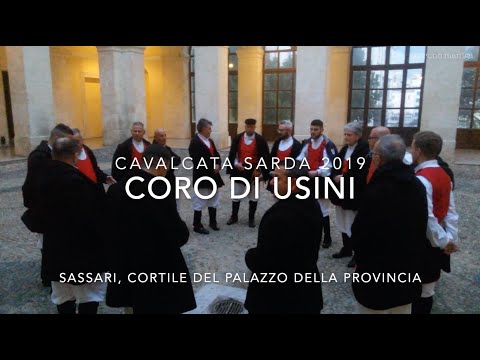 Coro di Usini - Cavalcata Sarda 2019