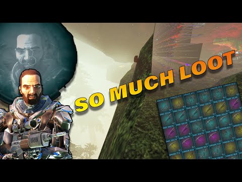 Raiding Their Center Cliff Side Base For Insane Loot | Ark PvP