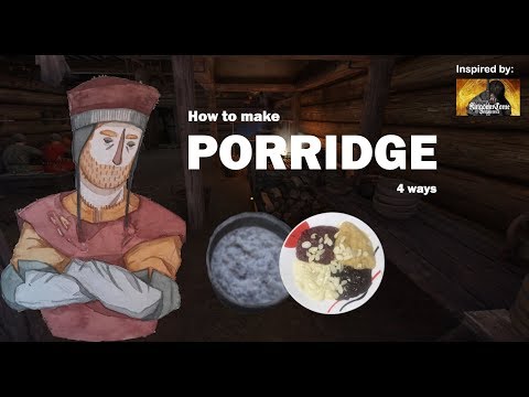 How to make Porridge | 15th century cooking | KC:D series
