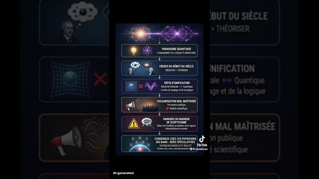 Le narratif du big-bang n’est pas sérieux ￼