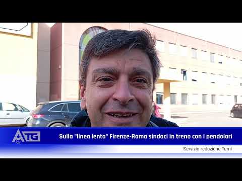 Sulla "linea lenta" Firenze-Roma sindaci in treno con i pendolari