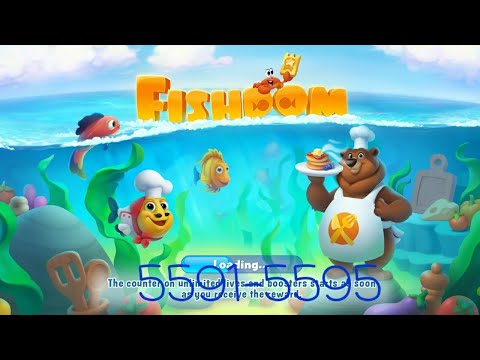 🌳Fishdom 🌲level 🌱5591-5595⚘ let's go🌷 #game 🌼#play 🌻#relax #fannyvideo 🌺