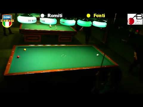 Fonti vs Romiti - 4ª Prova BTF 2015/2016 CSB Biliardi Altavilla 28/29 Maggio 2016