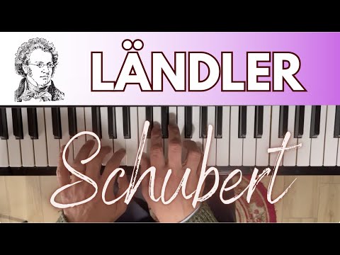 Schubert: Ländler - Tutorial Pianoforte con Spartito