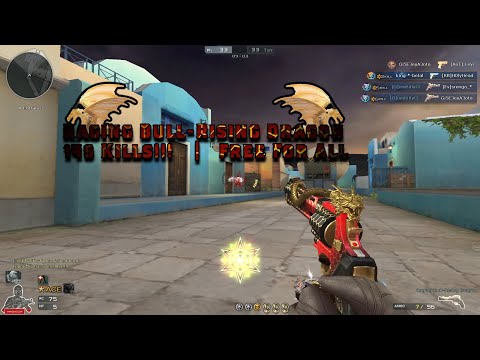 Crossfire West | Raging Bull-Rising Dragon | Free For All | 145 Kills!!!
