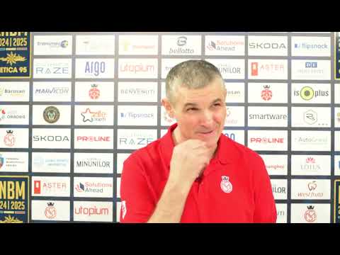 Declarații Cristian Achim după victoria împotriva lui CSM Corona Brașov. Oradea 30.11.2024