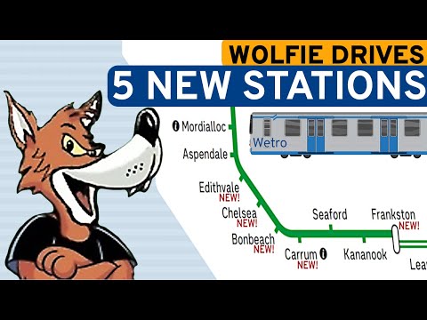 Drive the NEW STATIONS on the Frankston Line