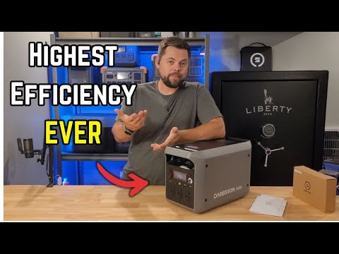 2150Wh Power Station with 200W Solar Panel, Solar Generator for Outages video review thumbnail