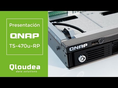 QNAP TS-470u-RP Presentación en Español