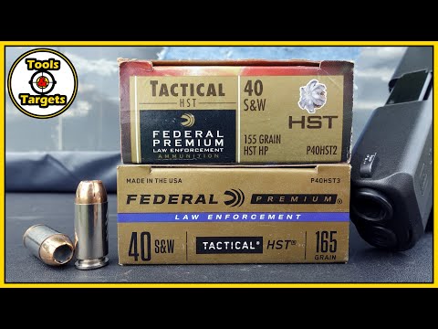 Plus 10 For The WIN?...Federal Premium HST .40 S\u0026W Ballistic Gel Ammo Test!