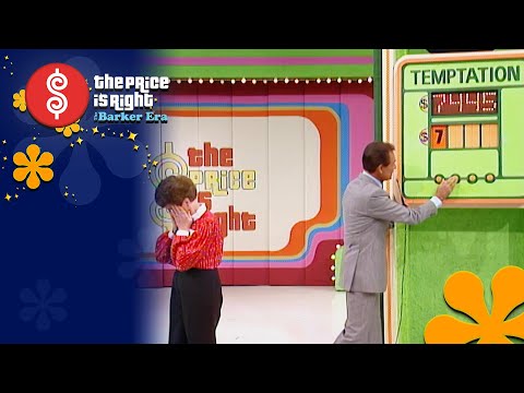 Senior Contestant Tackles TEMPTATION To Win a New Car! - The Price Is Right 1984