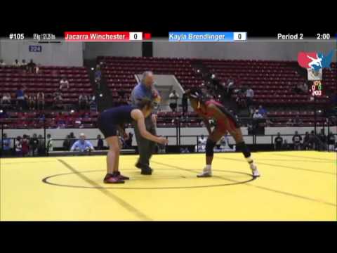 WM 55 KG - RD4 - Jacarra Winchester (MVC) vs. Kayla Brendlinger (King)