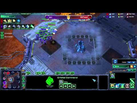 SC2 IEM Kiev 2012 Group D qxc (T) vs Feast (P) - game 2: qxc's POV