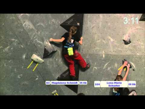 1. Bayerischer Jugendcup Bouldern Finale (München – f.re.e.) vom 13.2.2016