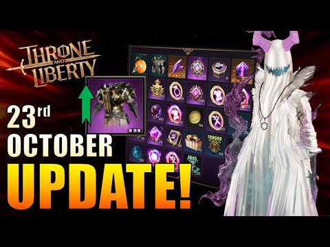 Throne & Liberty NEW UPDATE: Haunted Harvest, Transfer, Weapon Balance, Tier 3 Armor, Archboss...