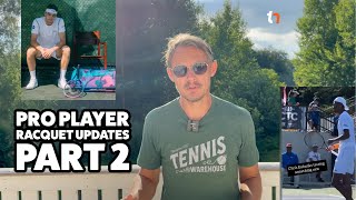 The pro player racquet madness continues - more Aeros!