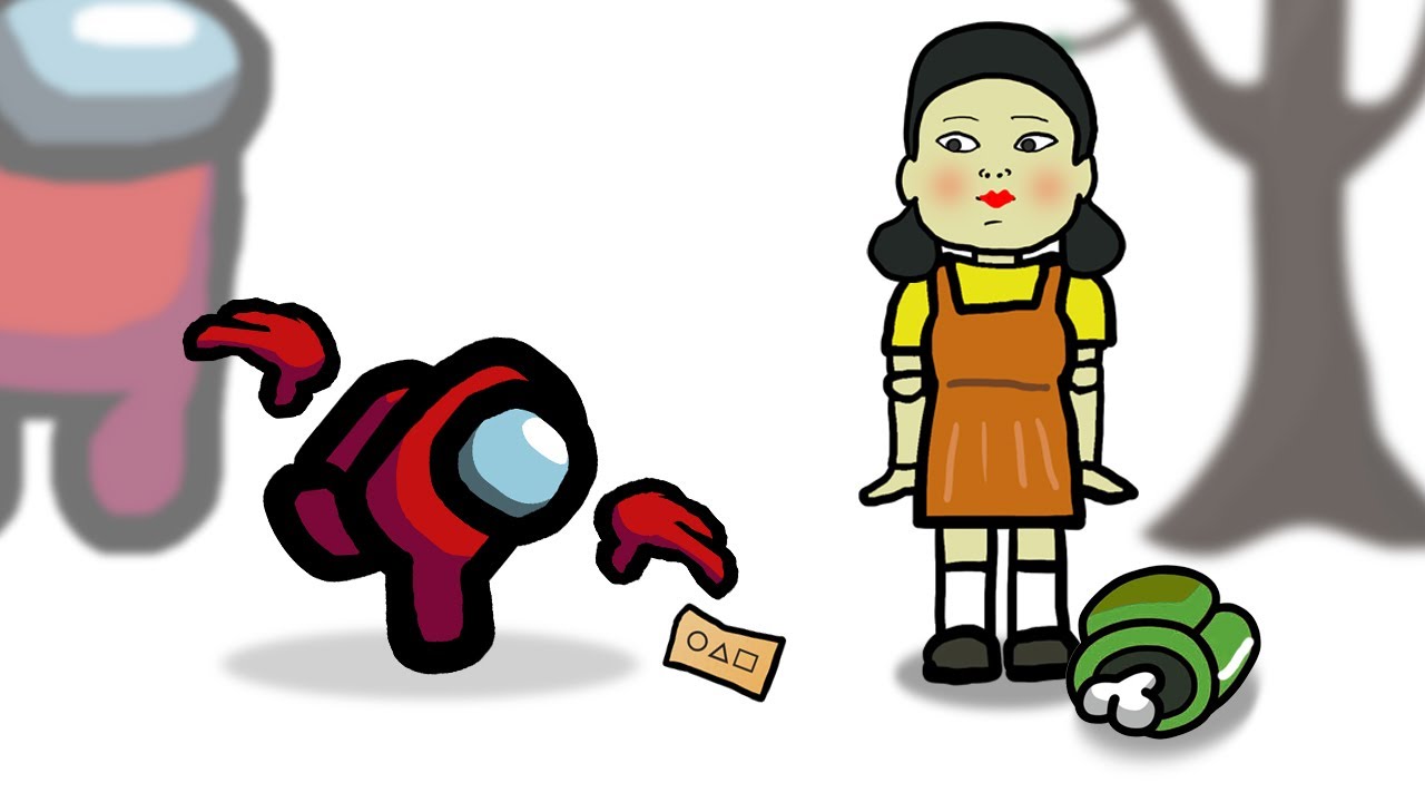 Mini Crewmate Kills in Squid Game | Among Us