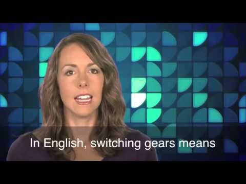 1分で英語スイッチギア (English in a Minute: Switch Gears)
