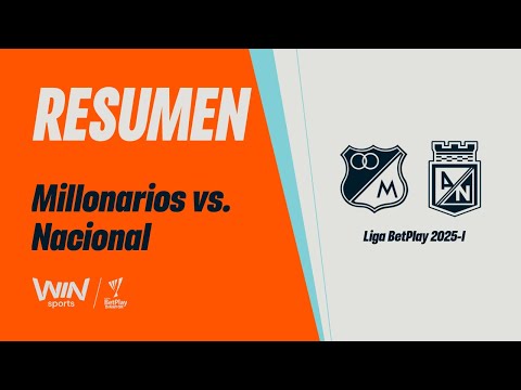 Millonarios vs. Nacional (recap) | Liga BetPlay Dimayor 2025-2021 | Home Runs - Matchday 2
