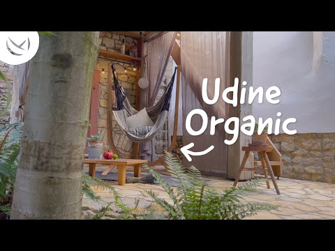 La Siesta bio pamuk viseća stolica Udine svijetlo plava