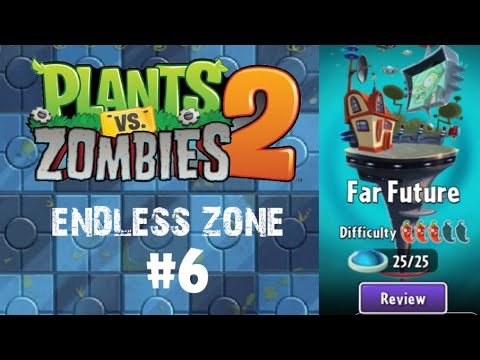 Far Future (Endless Zone) Terror From Tomorrow (Level 51 - 60) | Plants vs Zombies 2