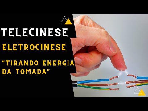 Eletrocinese Treino da Tomada Iniciante - Verdadeira Telecinese - Kinetia