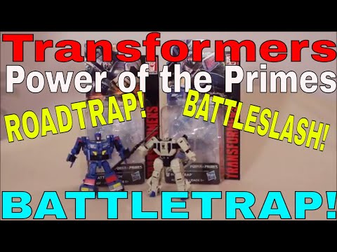 Transformers  POTP Roadtrap and Battleslash (Battletrap) - GotBot True Review NUMBER 388