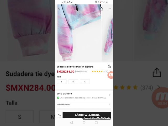 Vídeo relacionado con HVEPUO Sudadera De Manga Larga para Mujer Tie-Dye Casual Moda Bolsillo Casual Hoodie Azul M