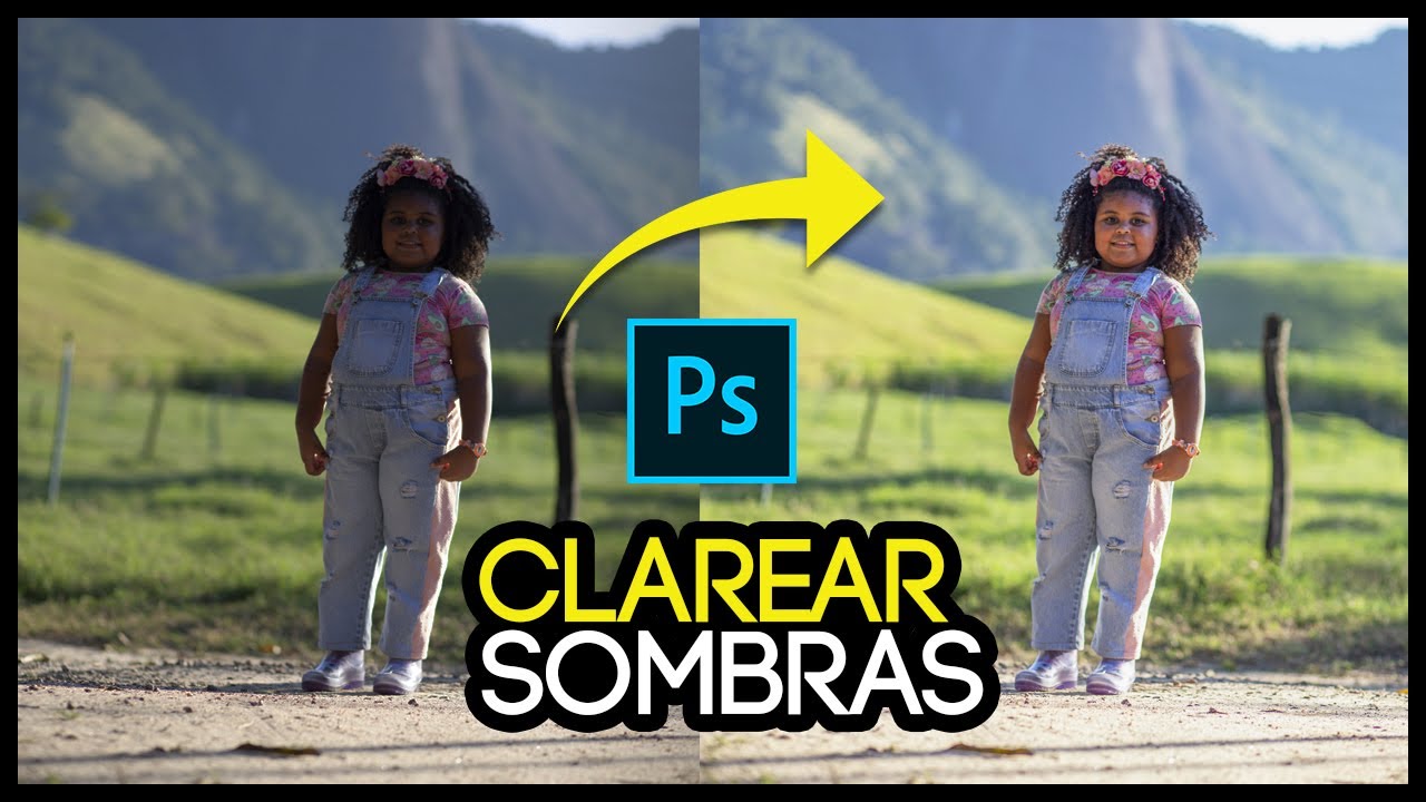 COMO CLAREAR FOTO NO PHOTOSHOP - foto escura photoshop, tratamento de imagem
