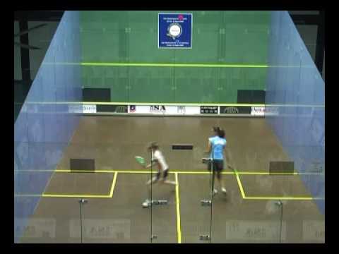 WORLD JUNIOR SQUASH TEAM CHAMPIONSHIP 2009 FRANCE V ENGLAND  GAME1