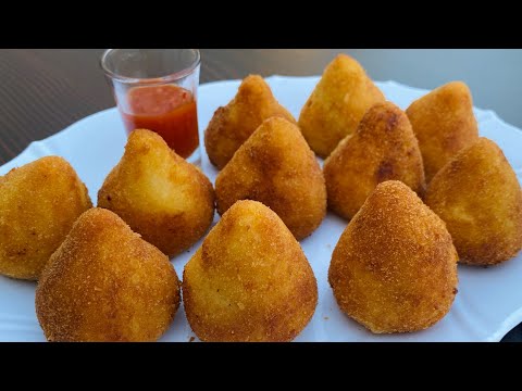 COXINHA DE FRANGO RECIPE | Brazilian Chicken Drumsticks | Chicken Drumsticks | Coxhina | APPETIZER