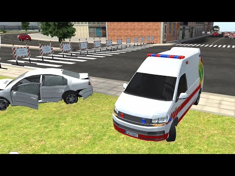 Stickman Ambulance Roof Driver - Emergency 911 VANs Driving Simulator - Android Gameplay
