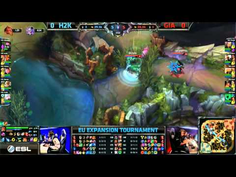 GIA vs H2K   Game 1   EU Expansion Tournament, Winner's Finals   Giants vs H2K VOD