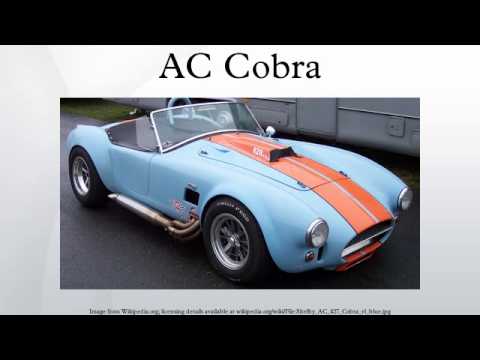 Thumbnail for AC Cobra by United States, Sports car, Car