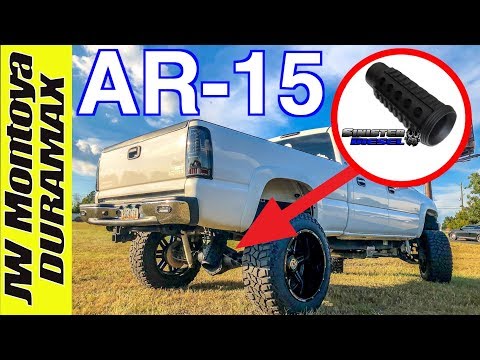 Sinister Diesel AR-15 Assault Rifle Exhaust Tip - How Does it Work!?!
