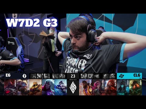 EG vs CLG | Week 7 Day 2 S13 LCS Spring 2023 | Evil Geniuses vs CLG W7D2 Full Game