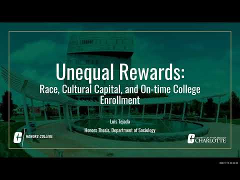 <p>Cultural Capital and On-Time College Enrollment</p>