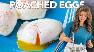How to Make Perfect POACHED EGGS - Cooking Basics