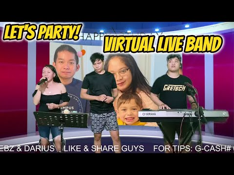 LET'S PARTY! VIRTUAL BIRTHDAY LIVE BAND - LET'S CHA CHA & DISCO - DHEBZ, RIC & DARIUS FT. ZALDY MINI