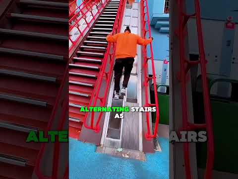 Climb the Impossible Moving Staircase in Sweden!
